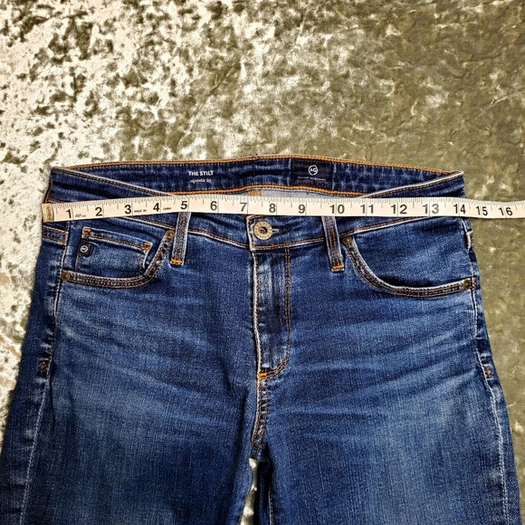 AG Adriano Goldschmied The Stilt Cigarette Leg Ankle Jeans - Picture 3 of 7